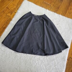 Coolibar UPF 50+ Snap Front Cape Poncho Cover Up Women's Small Medium Black